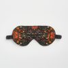 Nightwear Fable England | Folksy Fox Sleep Mask Black