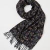 Scarves & Hats Fable England | A Night'S Tale Woodland Midnight Heavy Weight Scarf