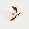 Jewellery Fable England | Enamel Swallow Brooch