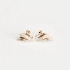 Jewellery Fable England | Enamel Swan Stud Earrings