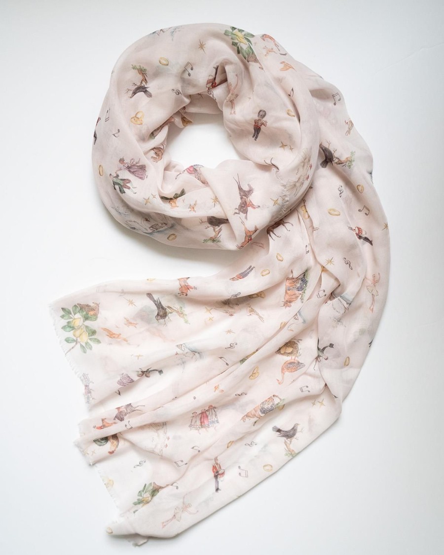 Scarves & Hats Fable England | 12 Days Of Christmas Lightweight Scarf