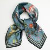 Scarves & Hats Fable England | Catherine Rowe'S Into The Woods Square Scarf Teal