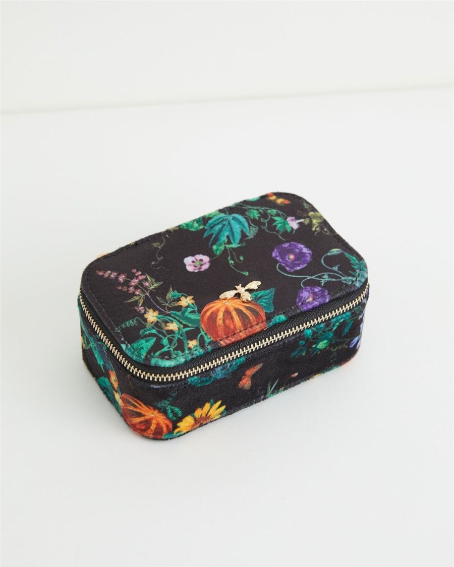 Jewellery Fable England | Black Pumpkin Small Jewellery Box