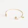 Jewellery Fable England | Enamel Swan Bangle