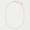 Jewellery Fable England | Oval Figaro Chain Necklace