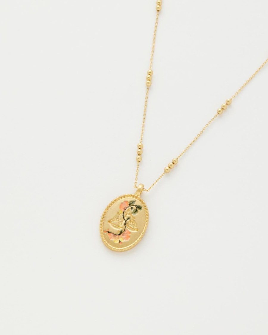 Jewellery Fable England | Libra Zodiac Necklace