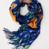 Scarves & Hats Fable England | Hare & Fox Catherine Rowe Scarf With Tassels