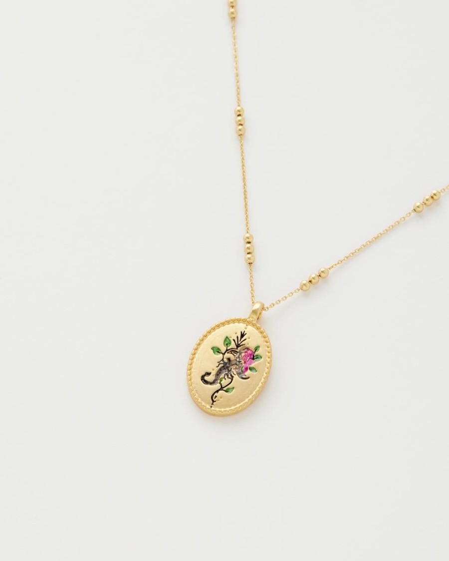 Jewellery Fable England | Scorpio Zodiac Necklace