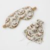 Nightwear Fable England | A Night'S Tale Woodland Sleep Mask Crystal Grey