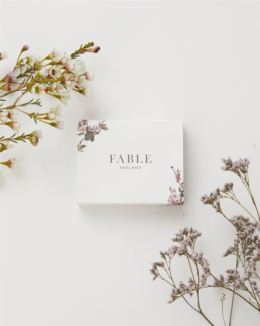 Jewellery Fable England | Enamel Hydrangea Earrings