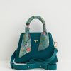 Handbags Fable England | Into The Woods Mini Teal Tote