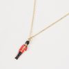 Jewellery Fable England | Enamel King'S Guard Necklace