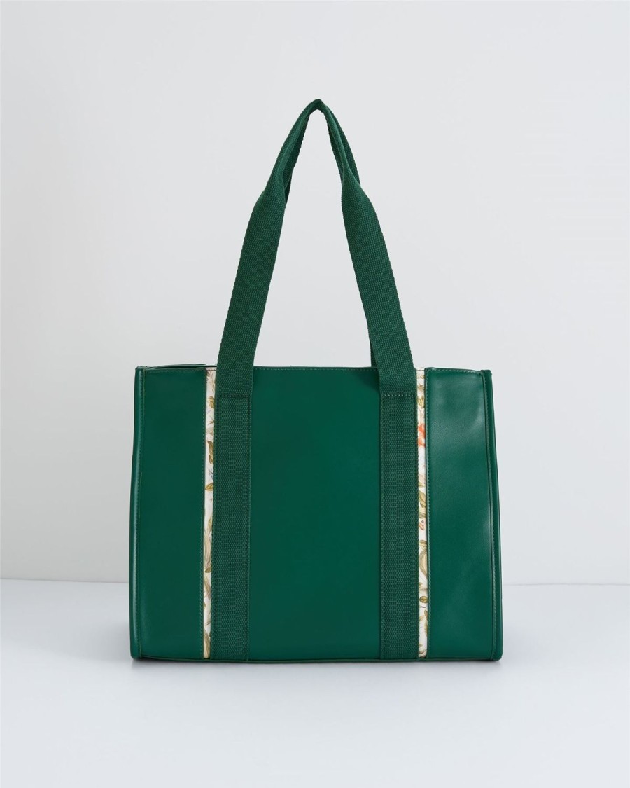 Handbags Fable England | Sophie Tote Iris Green