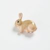 Jewellery Fable England | Enamel Rabbit Brooch