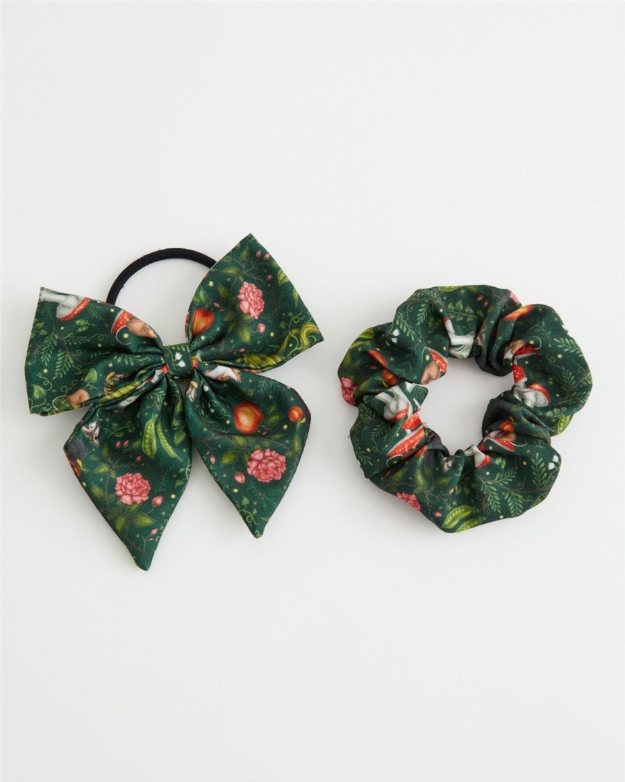 Accessories Fable England | Into The Woods Hairbow & Scrunchie