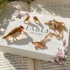 Jewellery Fable England | Enamel Robin Earrings