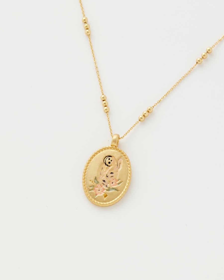 Jewellery Fable England | Gemini Zodiac Necklace