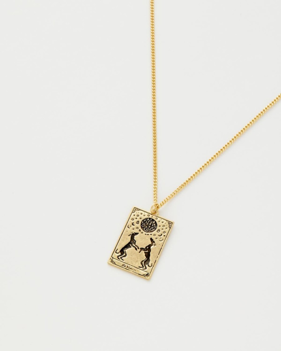 Jewellery Fable England | The Moon Talisman Necklace