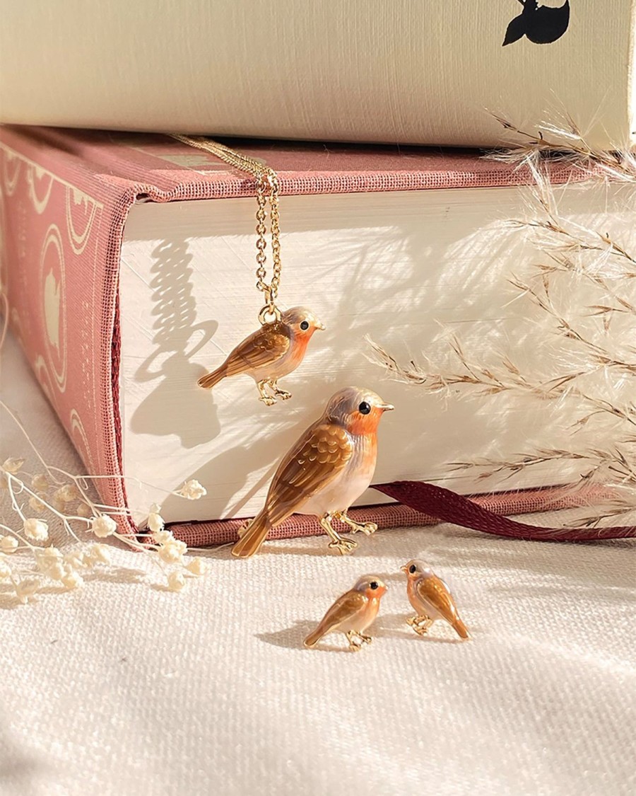 Jewellery Fable England | Robin Gift Set With Gift Wrapping