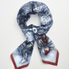 Scarves & Hats Fable England | Nocturnal Garden Scarf Midnight Blue