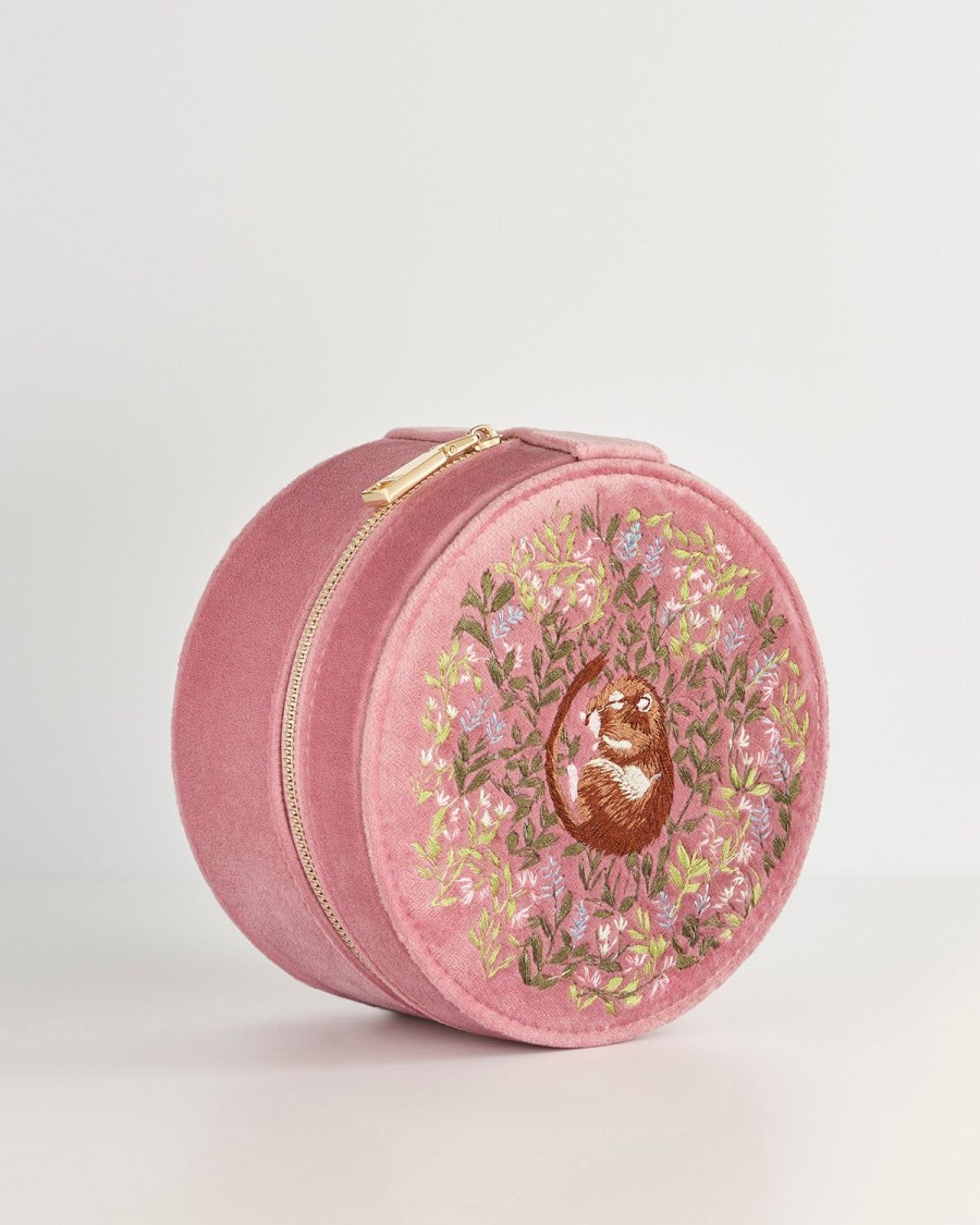 Jewellery Fable England | Fable Chloe Dormouse Jewellery Box Pink