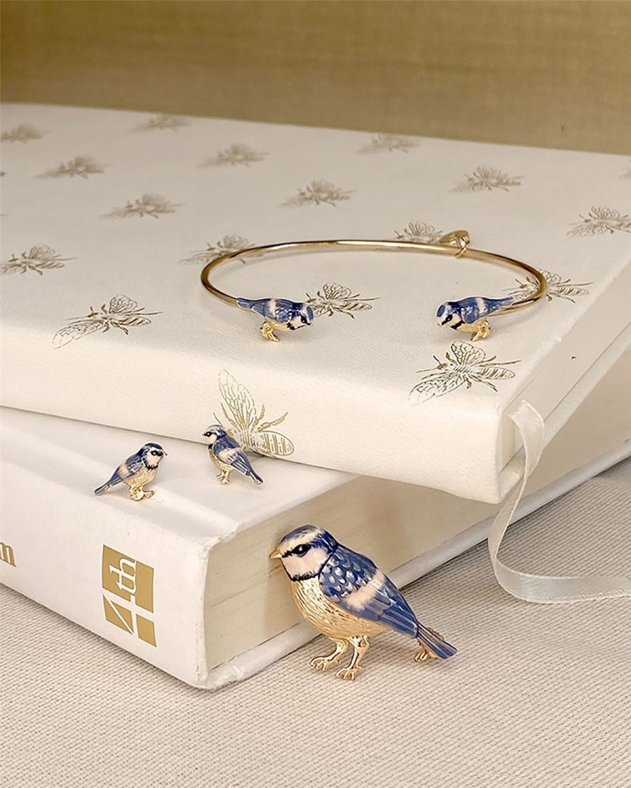 Jewellery Fable England | Blue Tit Gift Set With Gift Wrapping