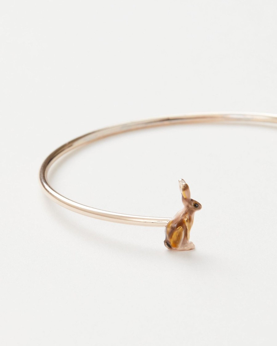 Jewellery Fable England | Enamel Hare Bangle