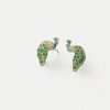 Jewellery Fable England | Enamel Peacock Earrings