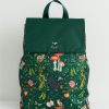 Handbags Fable England | Catherine Rowe X Fable Into The Woods Green Backpack