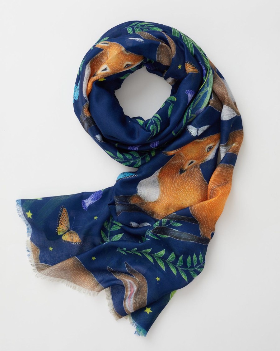 Scarves & Hats Fable England | Hare & Fox Lightweight Scarf