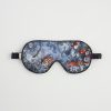 Nightwear Fable England | Nocturnal Garden Sleep Mask Midnight Blue