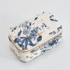 Jewellery Fable England | Eva Small Jewellery Box Blooming Blue