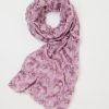 Scarves & Hats Fable England | A Night'S Tale Woodland Dusky Rose Light Weight Scarf