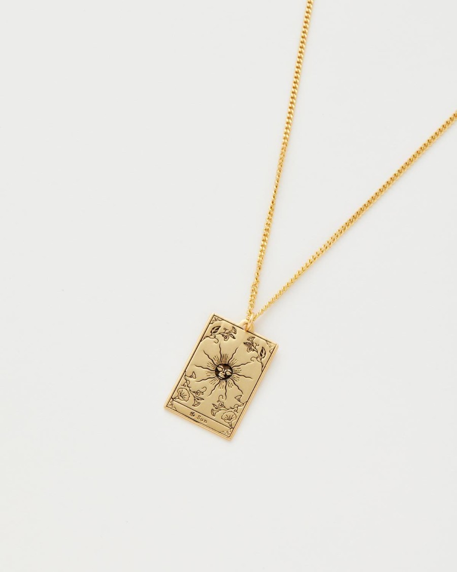 Jewellery Fable England | The Sun Talisman Necklace