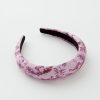 Accessories Fable England | A Night'S Tale Headband Dusky Rose