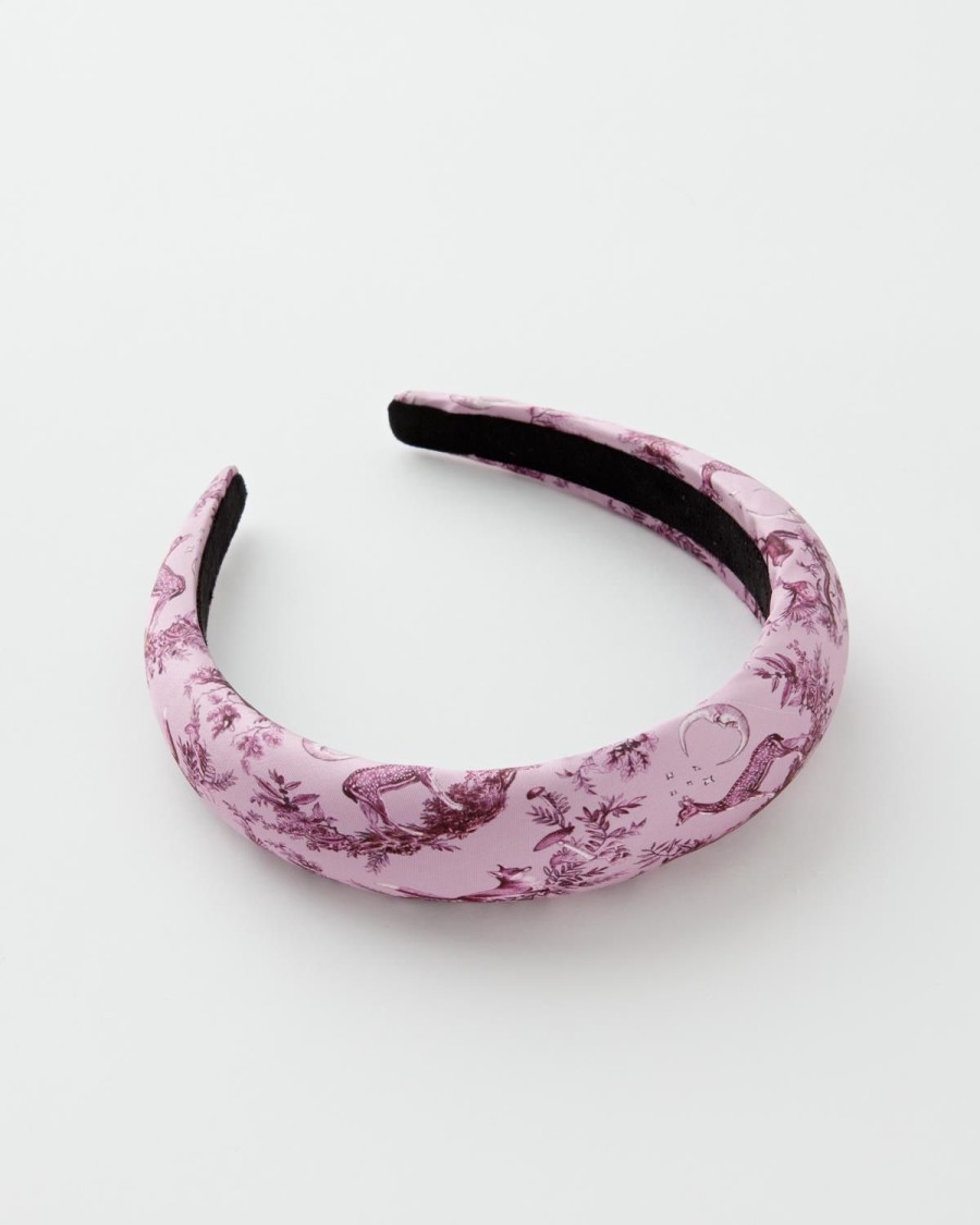 Accessories Fable England | A Night'S Tale Headband Dusky Rose