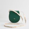 Handbags Fable England | Matilda Saddle Bag Iris Green